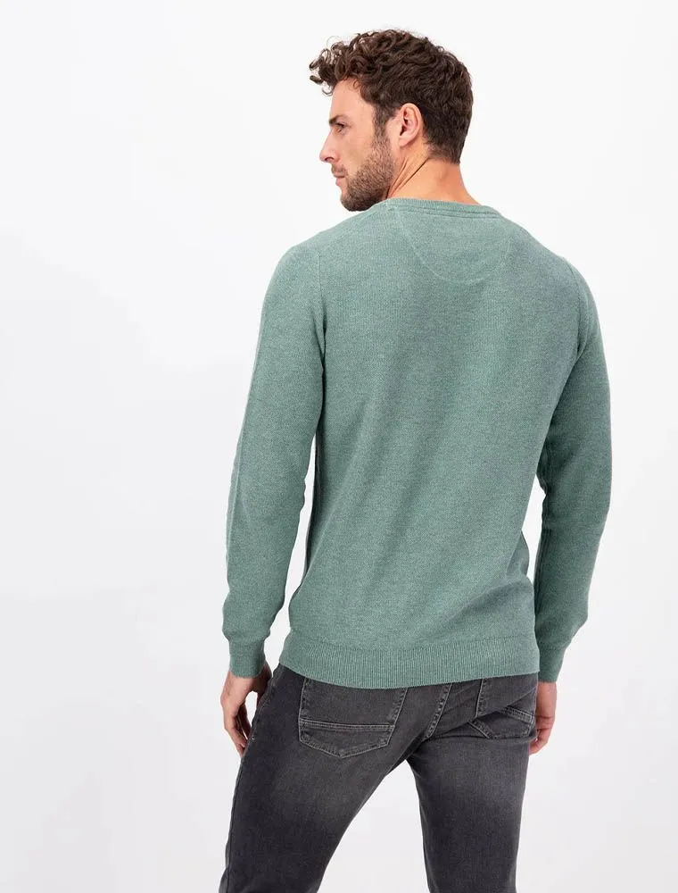 Maglia Manica Lunga Casual Fynch-hatton - Verde