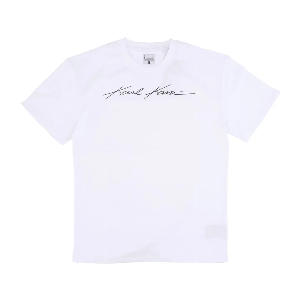 maglietta uomo autograph heavy jersey boxy tee WHITE