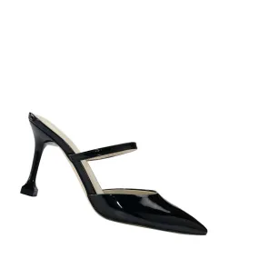 Marc Fisher Heels & Pumps Italia Hadais Heeled Mule Donna Nero Vernice