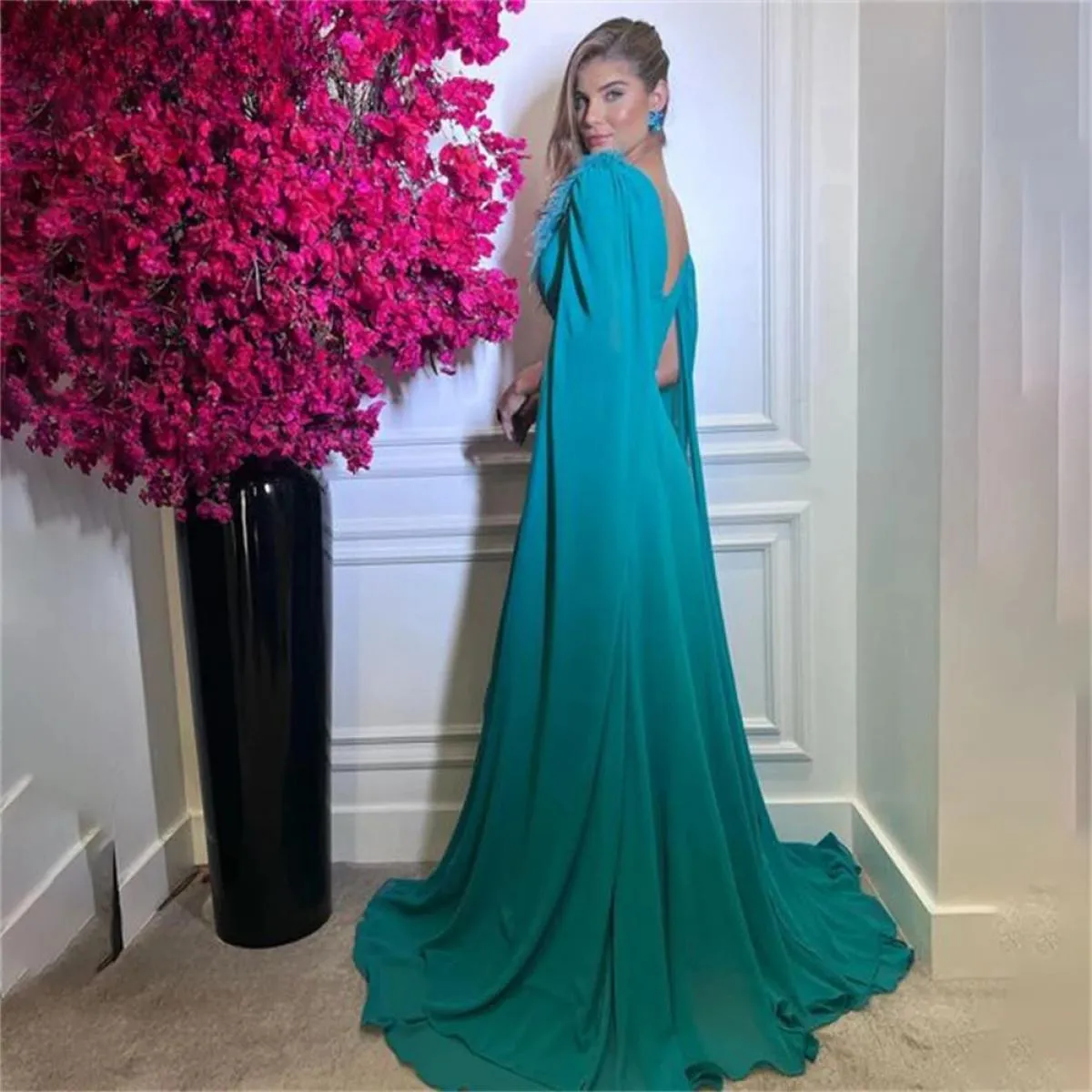 Mermaid High End Luxury Evening Dress For Women Dresses Gala Robe Elegant Gowns Prom Gown Formal Party Long Suitable Req