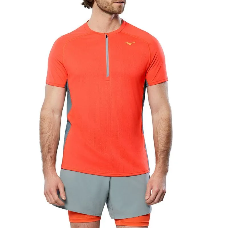 Mizuno Trail Dryaeroflow HZ Tee - T-shirt - Uomo