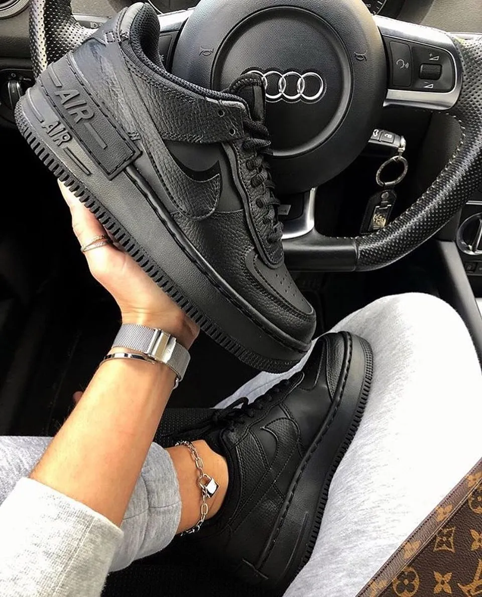 Nike AF1 Shadow Triple Black