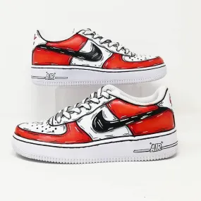 NIKE AIR FORCE MOD. CARTOON