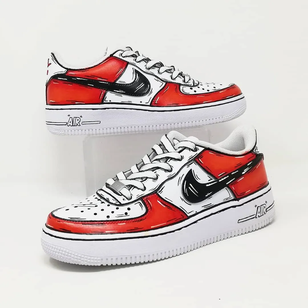 NIKE AIR FORCE MOD. CARTOON