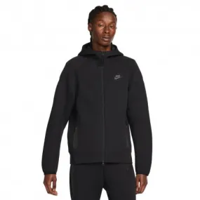 Nike Felpa Tech Fleece Nero Logo Uomo