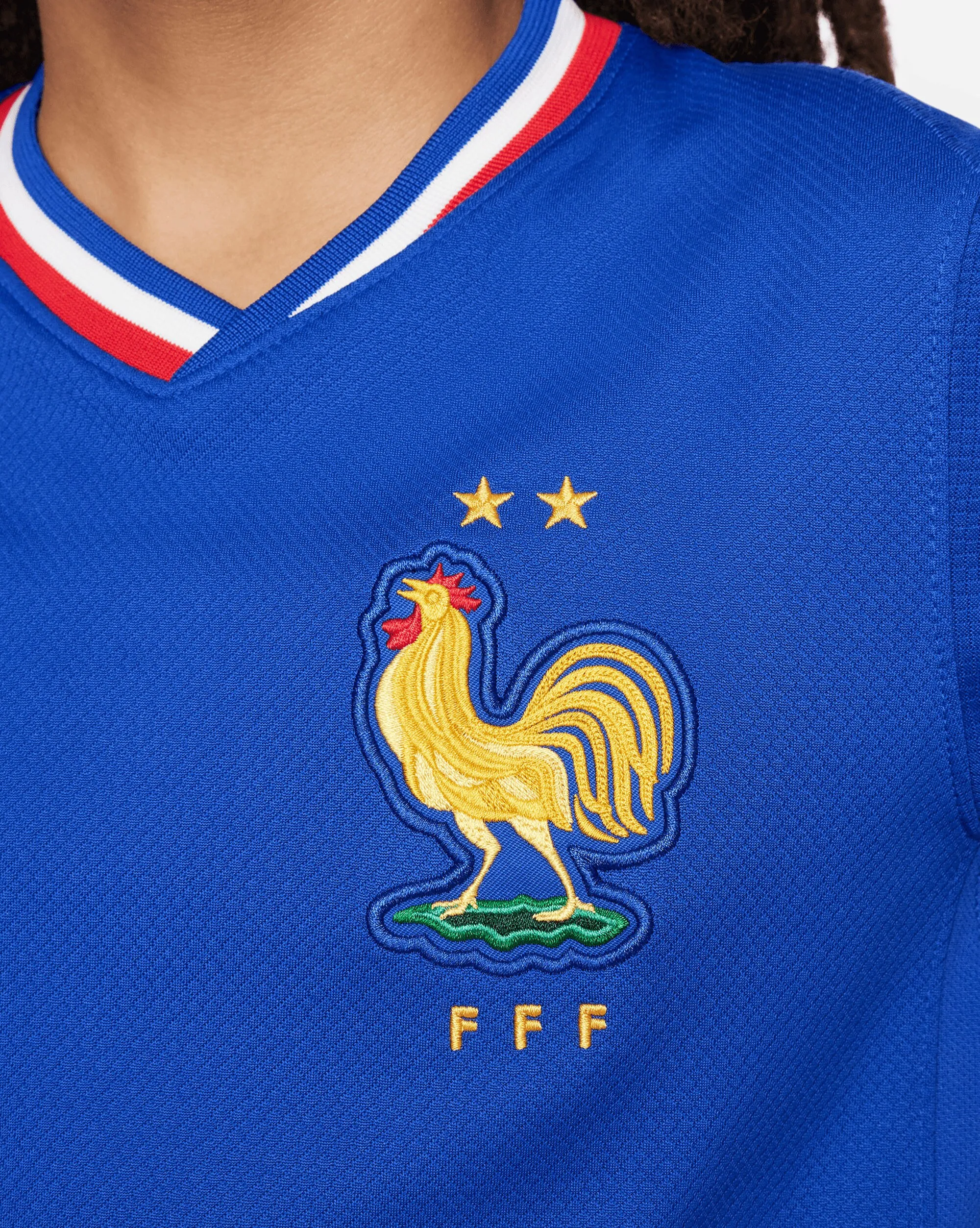 Nike Maglia Home Francia 2024/2025 Blu Bambino