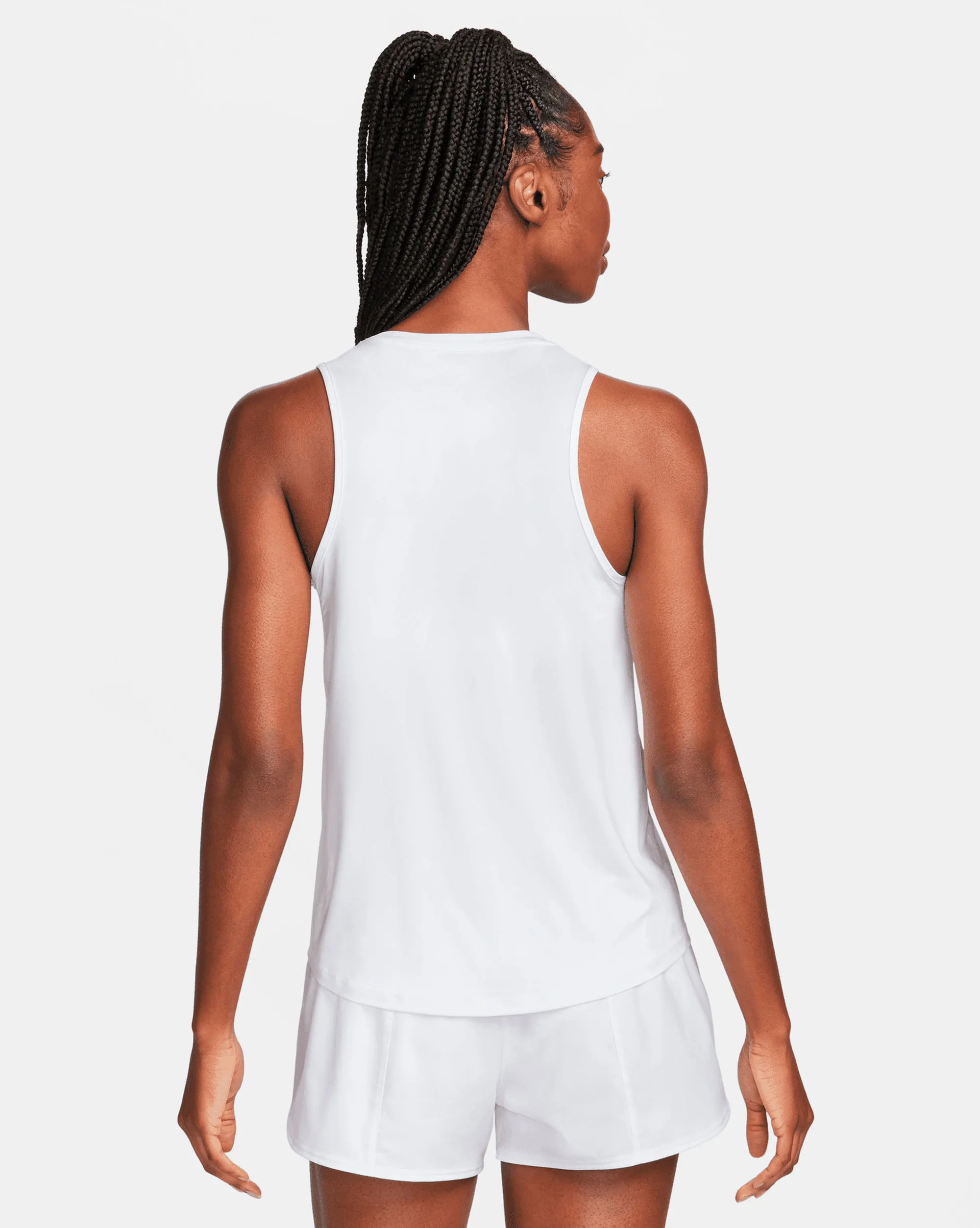 Nike One Swoosh Canotta da Running Dri-FIT  Bianco Donna