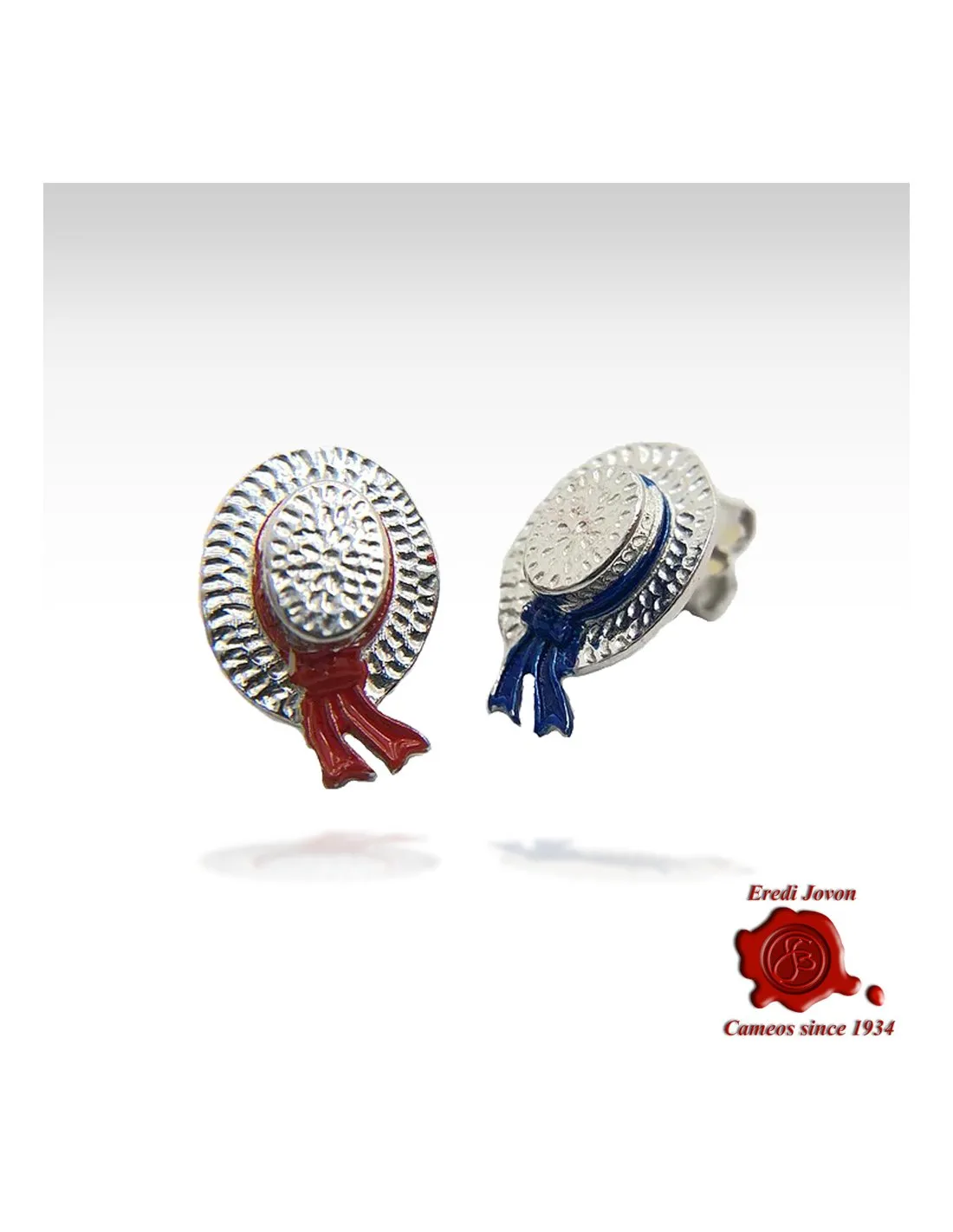 Orecchini Cappello Gondoliere Argento