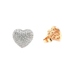 Orecchini Cuore Pavé Lobo Argento925