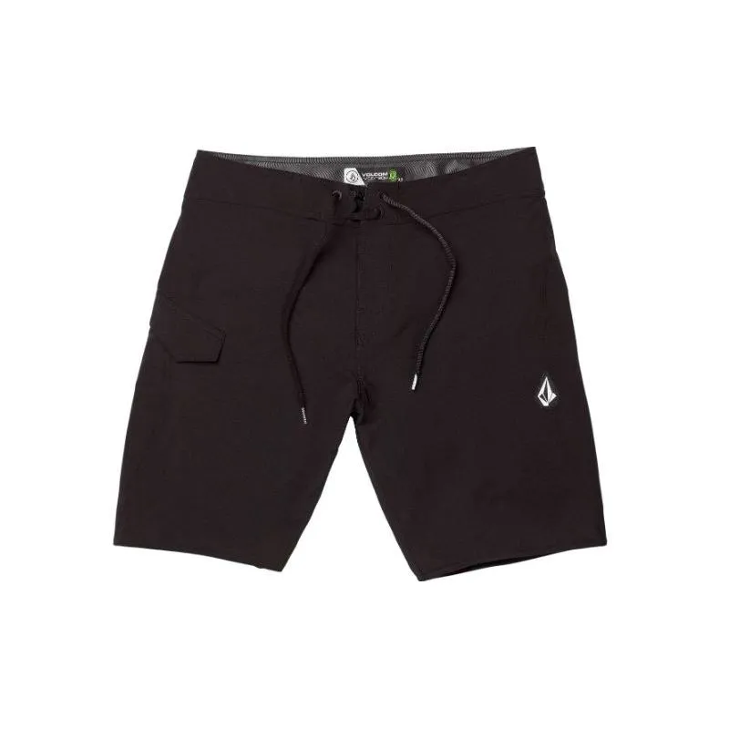 Pantaloncini da bagno Volcom LIDO SOLID MOD 20 (NERO) Uomo