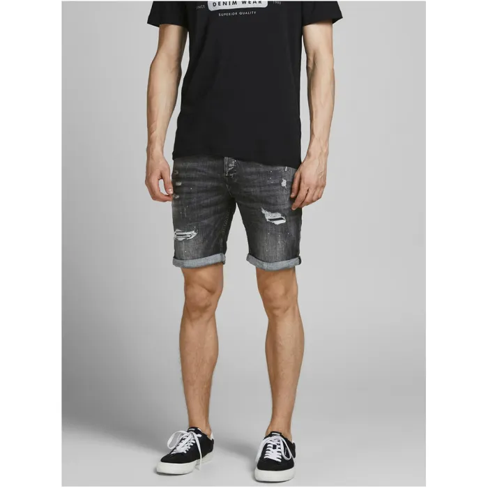 Pantaloncini Jack & Jones jjirick 5 tasche Nero