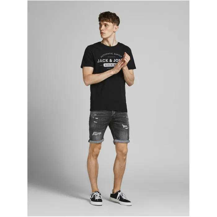 Pantaloncini Jack & Jones jjirick 5 tasche Nero