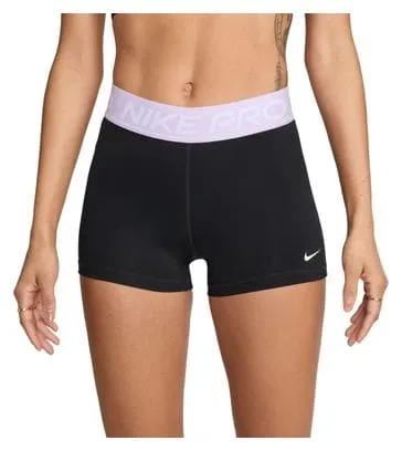 Pantaloncini Nike Pro 8cm Nero Bianco Donna