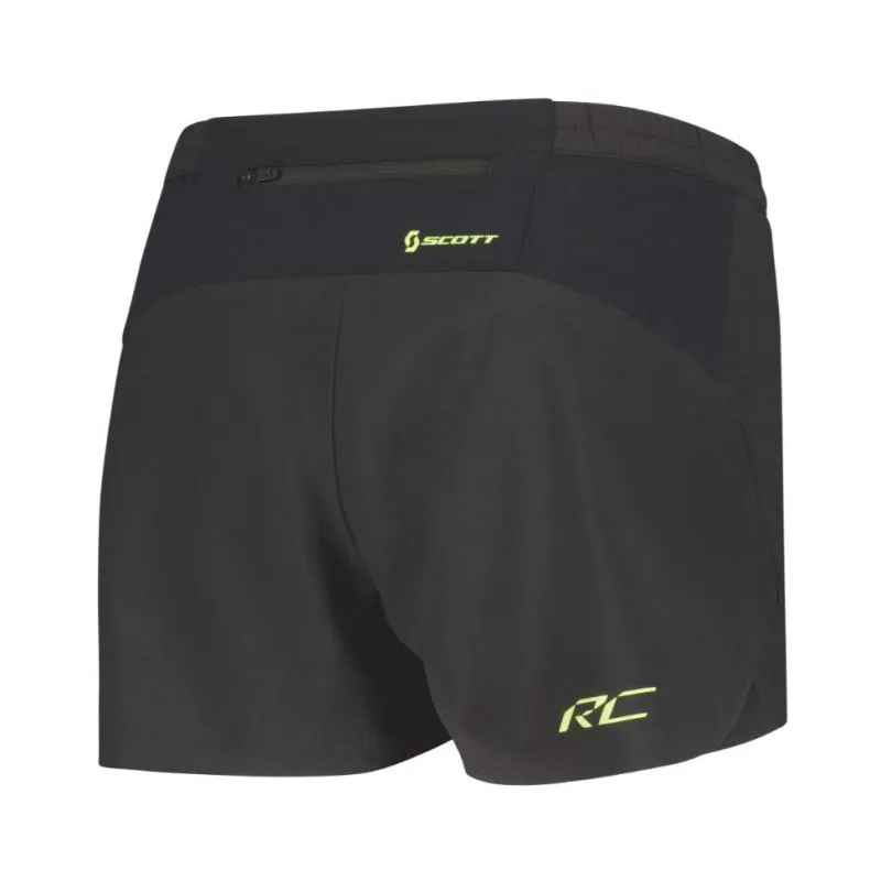 Pantaloncini Scott Split RC Run (nero/giallo) donna