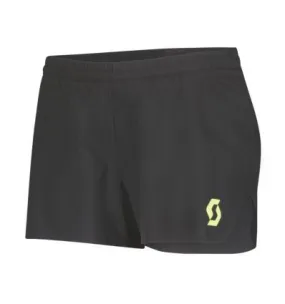 Pantaloncini Scott Split RC Run (nero/giallo) donna