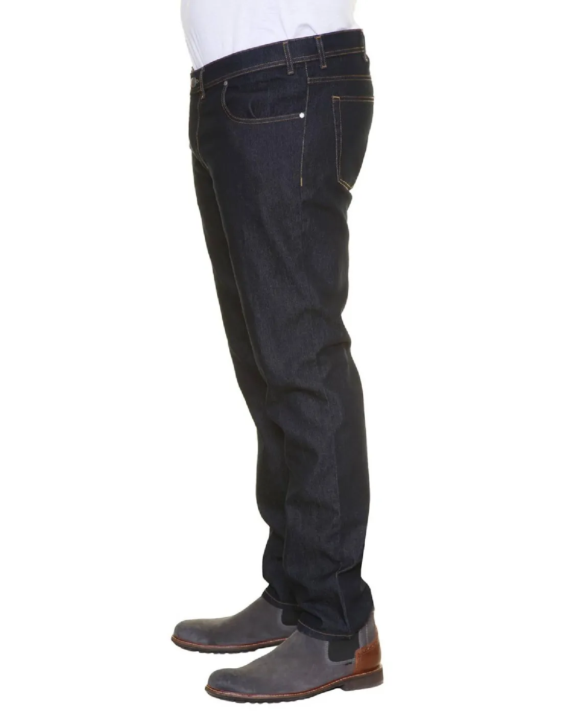 Pantalone 5 tasche jeans denim 220 Nero