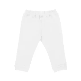 Pantalone Felpa Mick Bianco Bimbo E Bimba