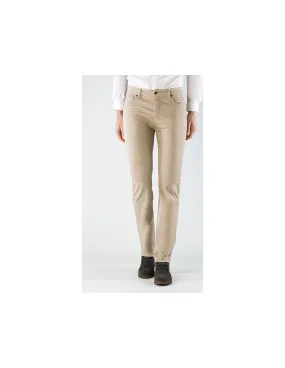 Pantalone in cotone 5 tasche Jeans Beige Mastice mod treviglio