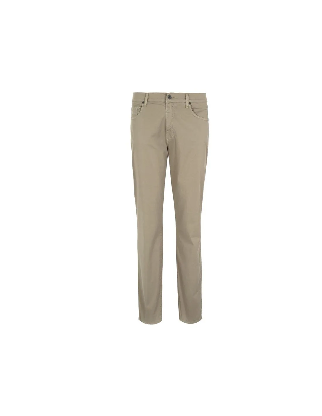 Pantalone in cotone 5 tasche Jeans Beige Mastice mod treviglio