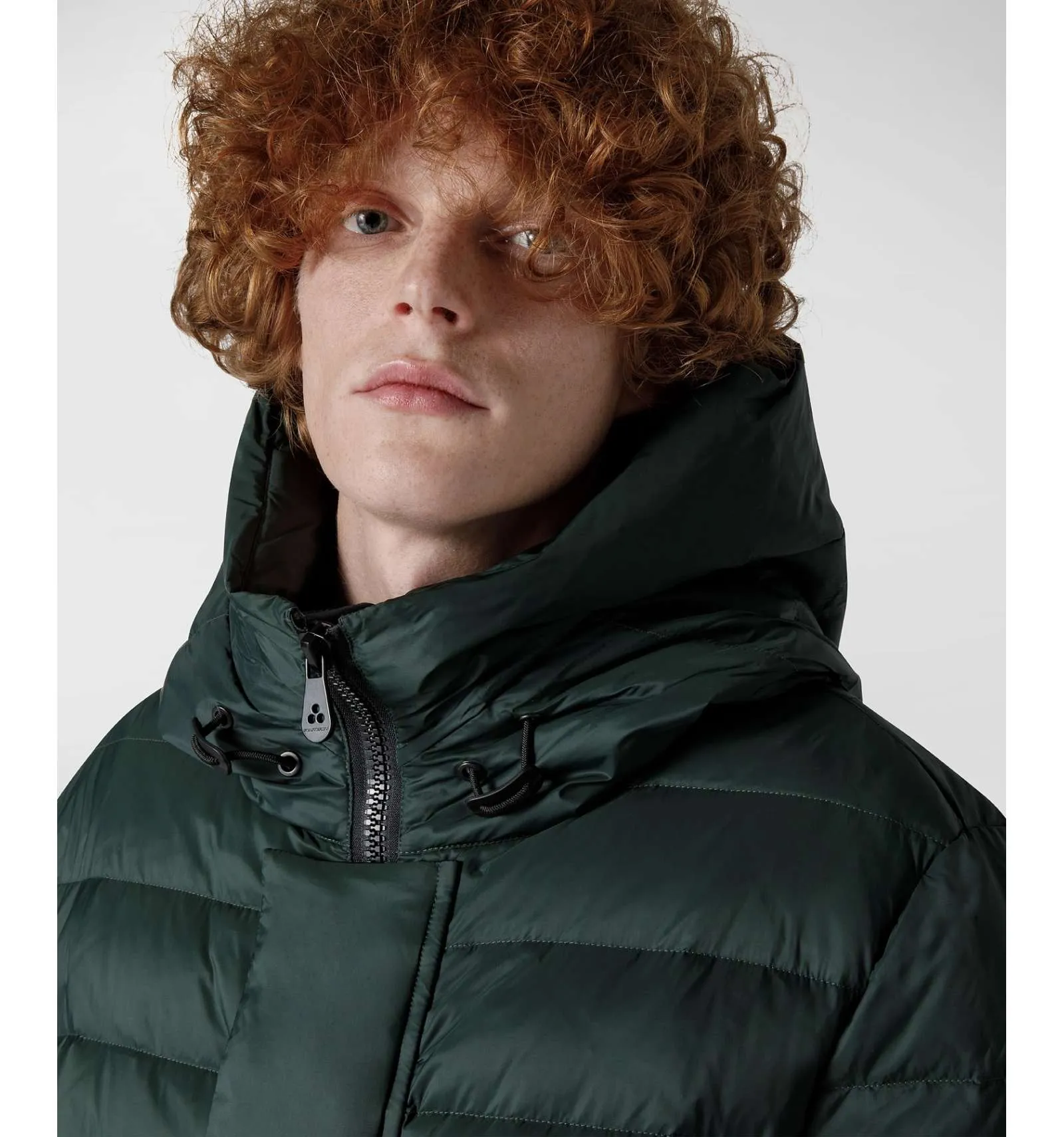 PEUTEREY uomo KASA KNC TRAP 02 616 piumino parka trapuntato verde