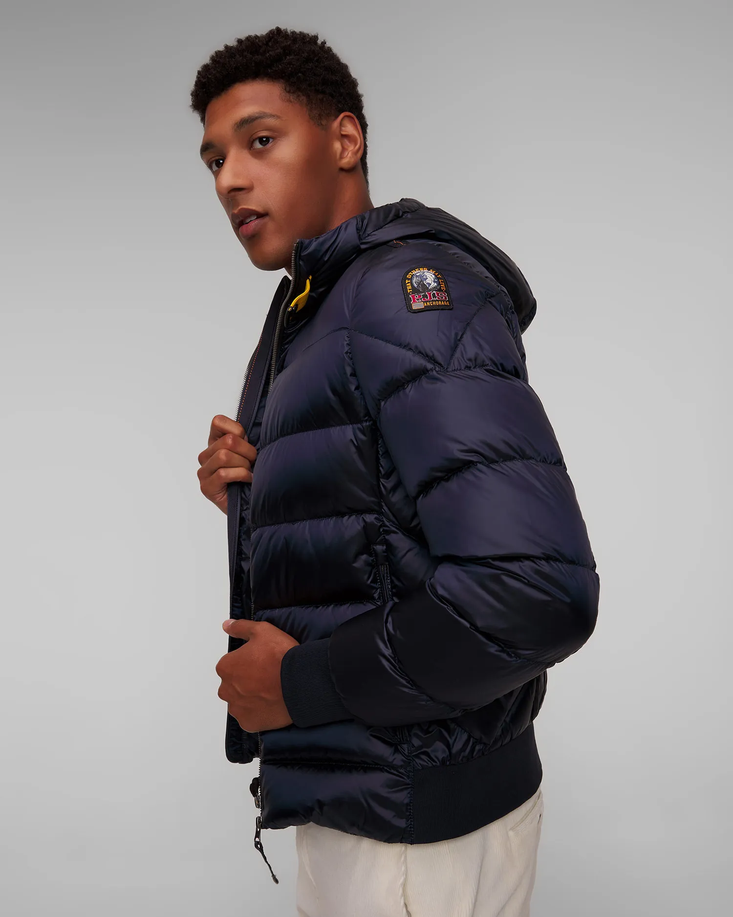 Piumino blu scuro da uomo Parajumpers Pharrell 24WMPMPUSX13-316