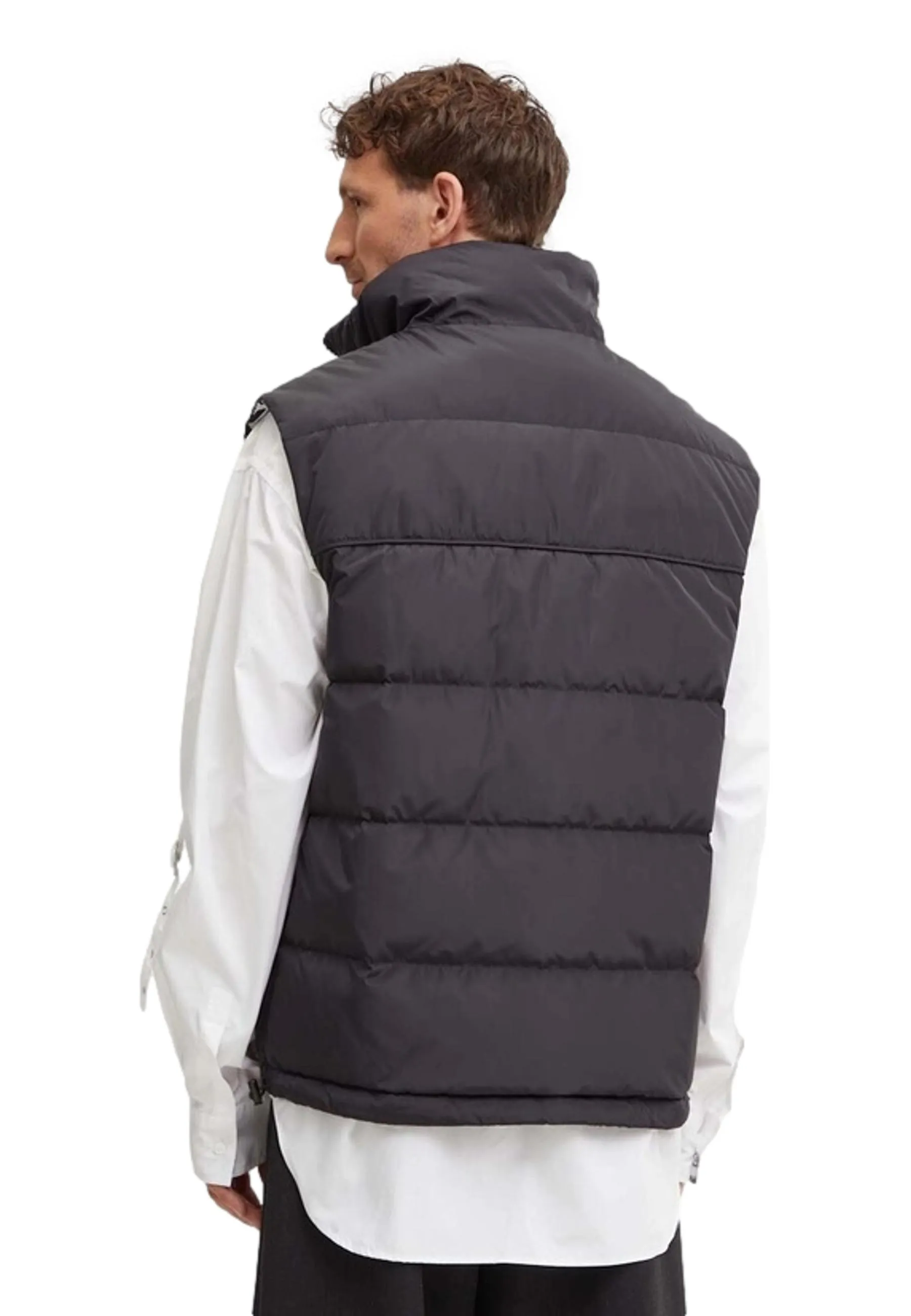 Piumino gilet reversibile Logomania