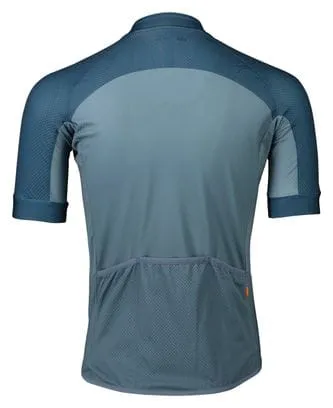 Poc Essential Road Logo Short Sleeve Jersey Blue