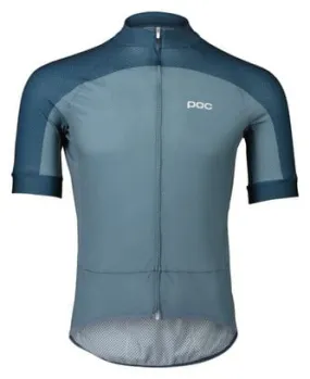 Poc Essential Road Logo Short Sleeve Jersey Blue