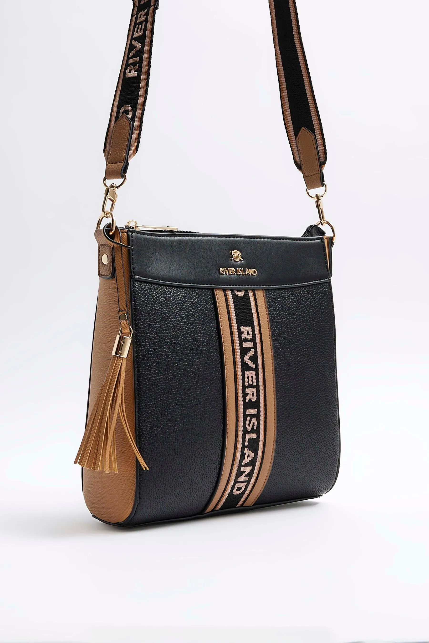 River Island - Borsa a tracolla Borsa messenger frontale    