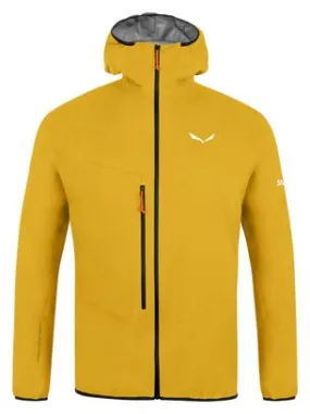 Salewa Agner 2 Powertex 3L Waterproof Jacket Yellow