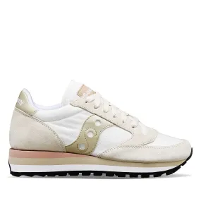 Scarpe Donna Saucony Sneakers Jazz Triple Light Grey - Gold