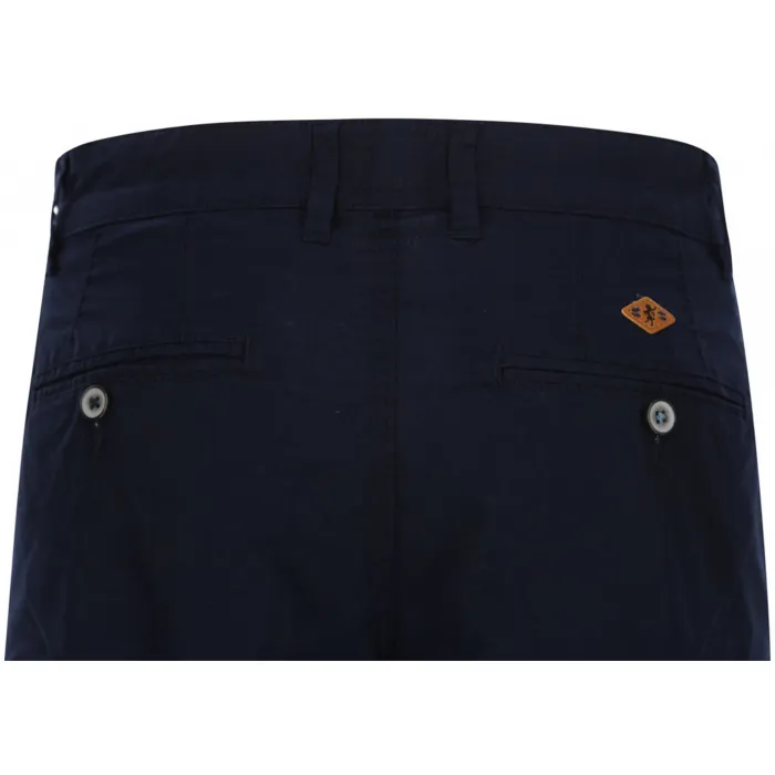 Sea Barrier Pantaloncini chino uomo in cotone elasticizzato Navy