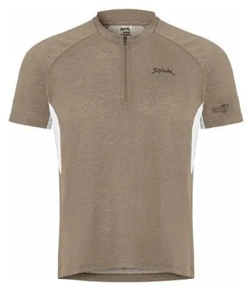 Spiuk All Terrain Unisex Short Sleeve Jersey Beige