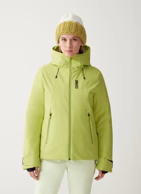 Stretch twill ski jacket