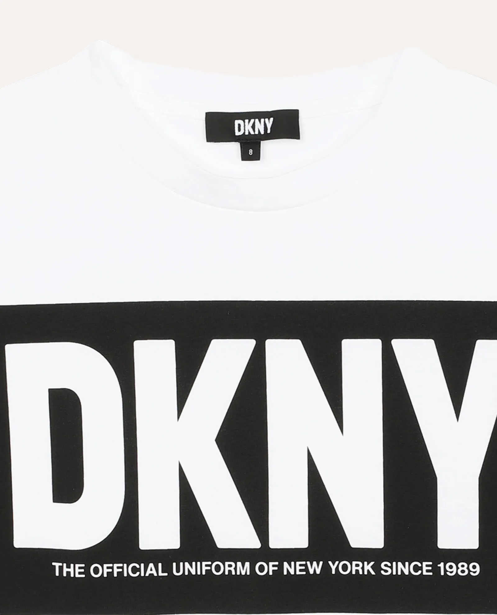 T-shirt a maniche corte DKNY per bambina