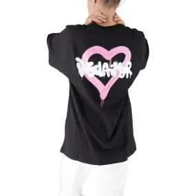 T-Shirt Con Grafica Cuore