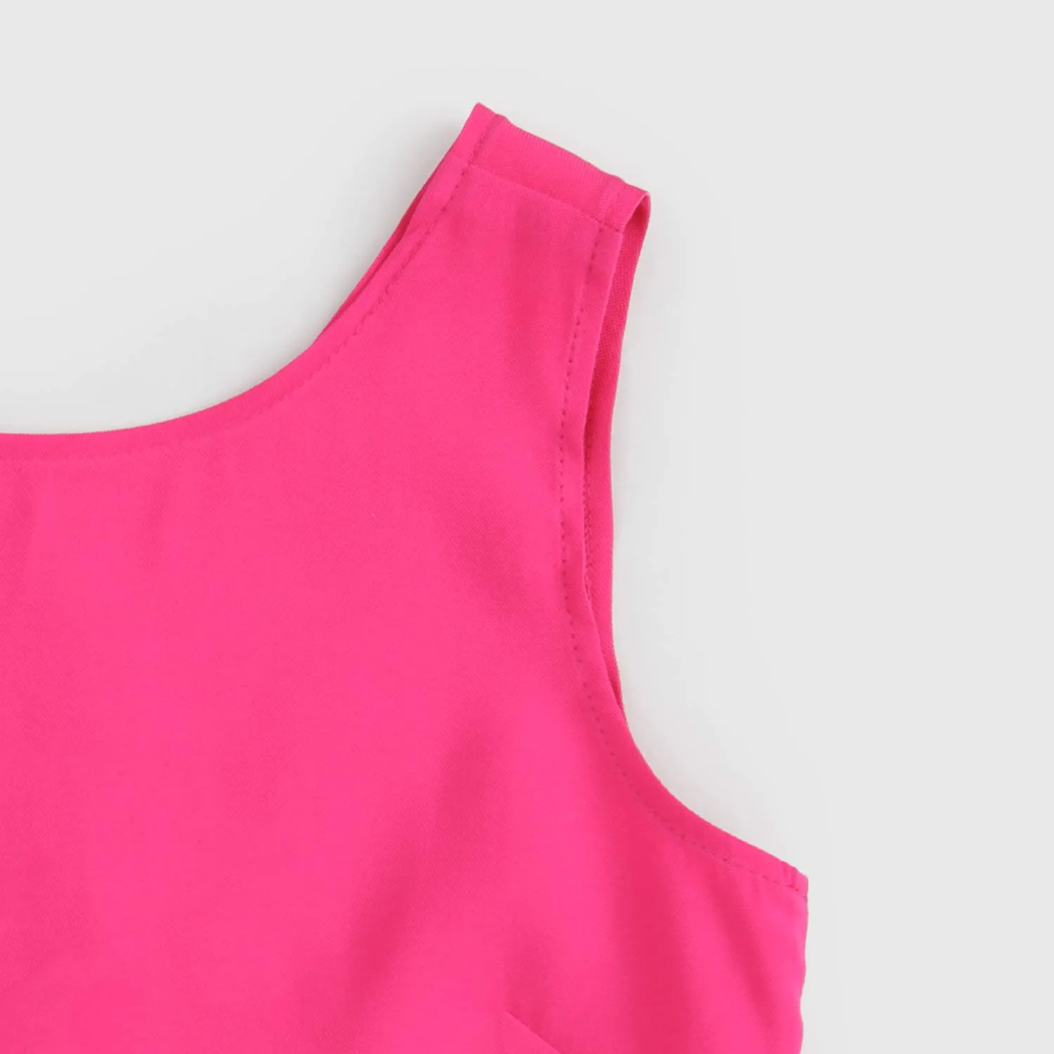 T-Shirt Crop Fucsia