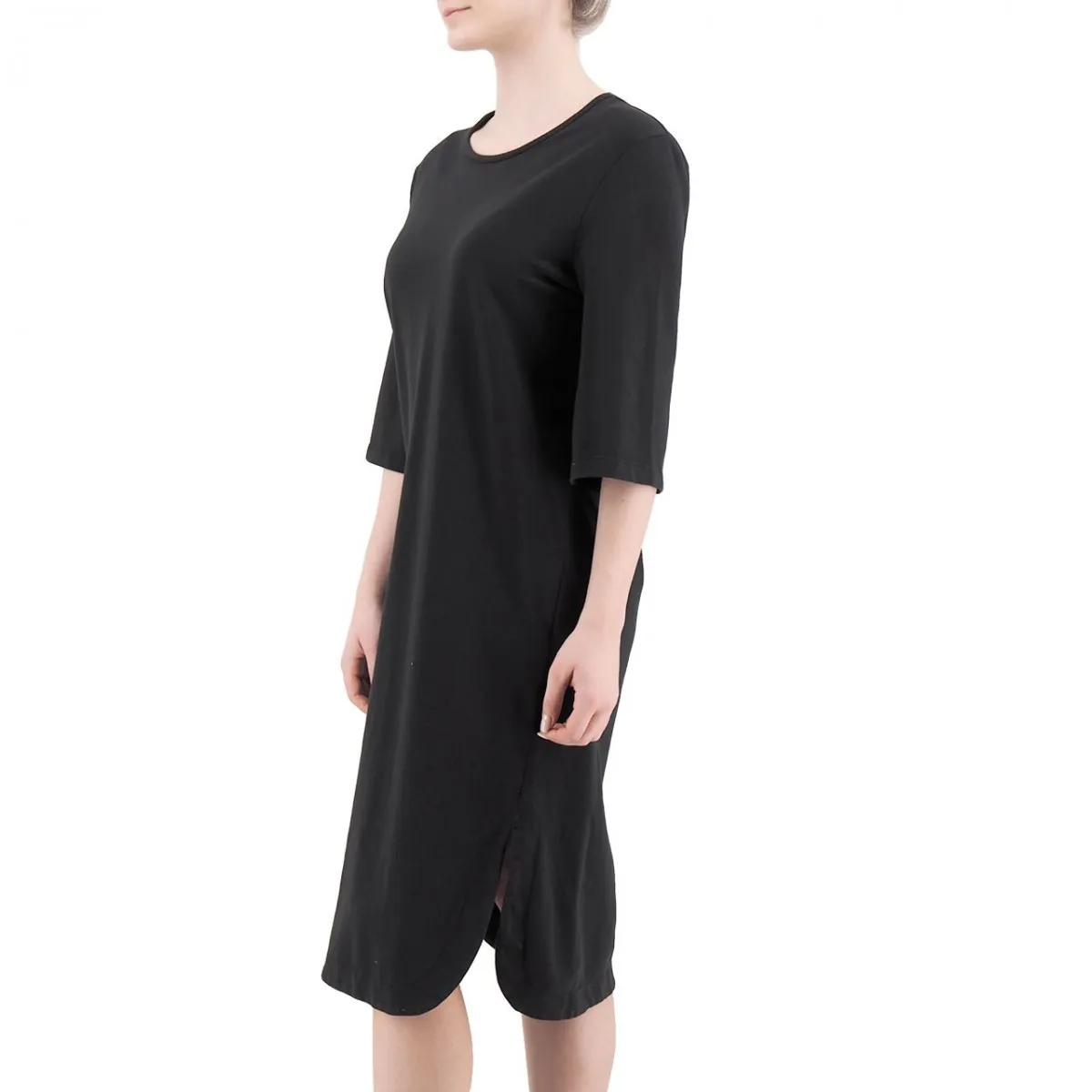 T-Shirt Dress Titan, Nero