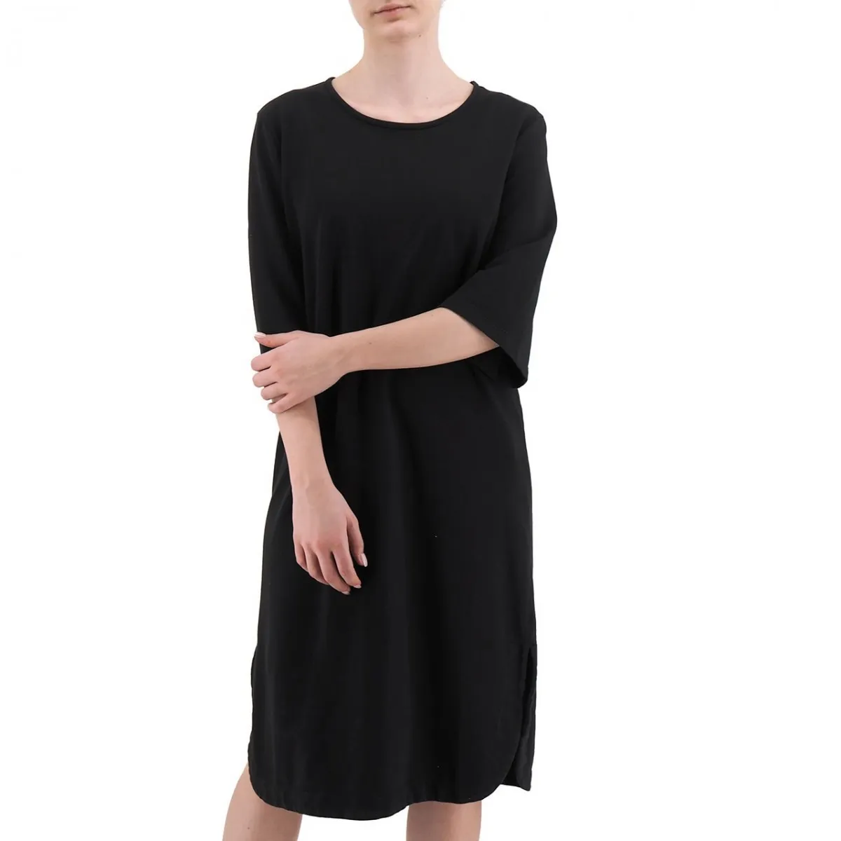 T-Shirt Dress Titan, Nero