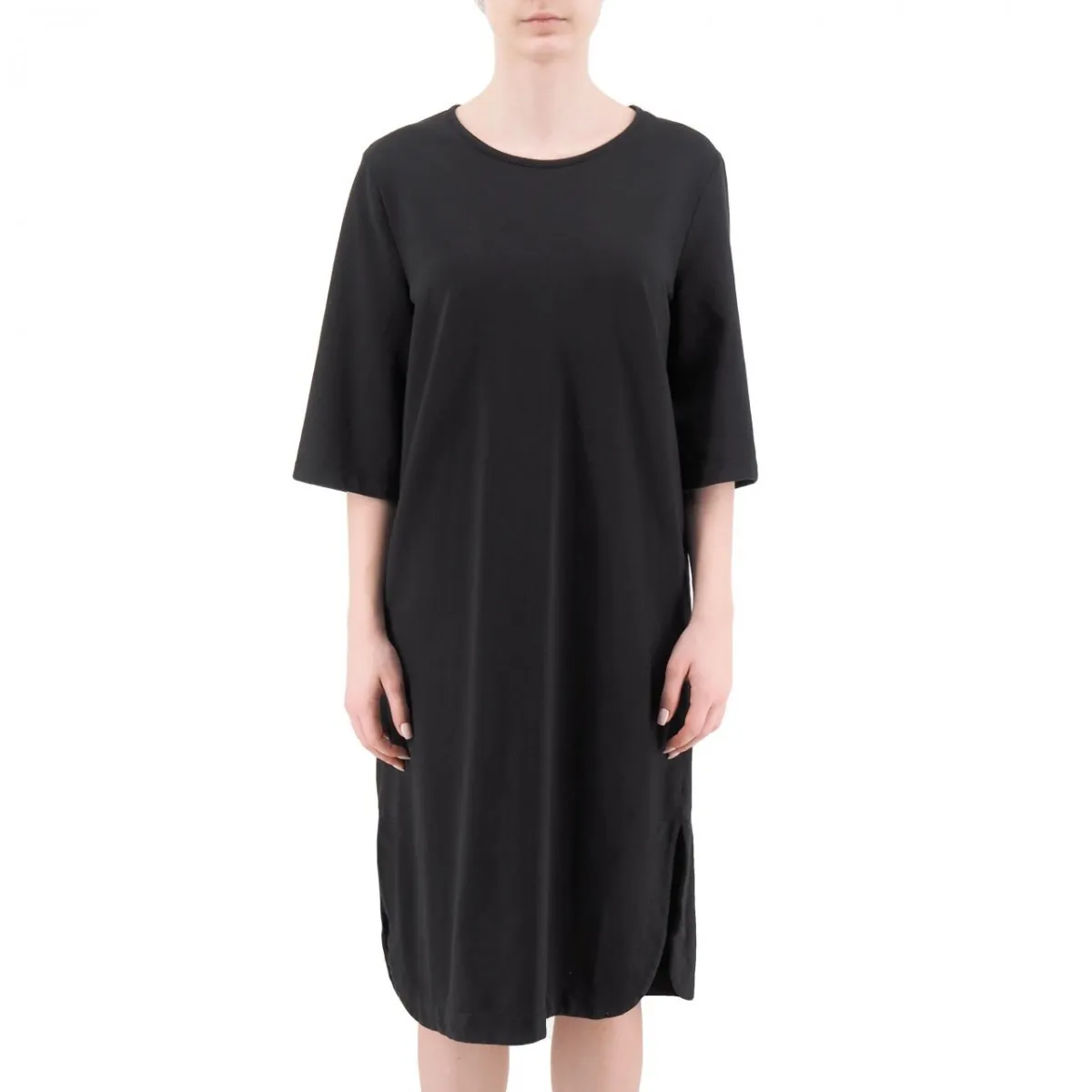 T-Shirt Dress Titan, Nero