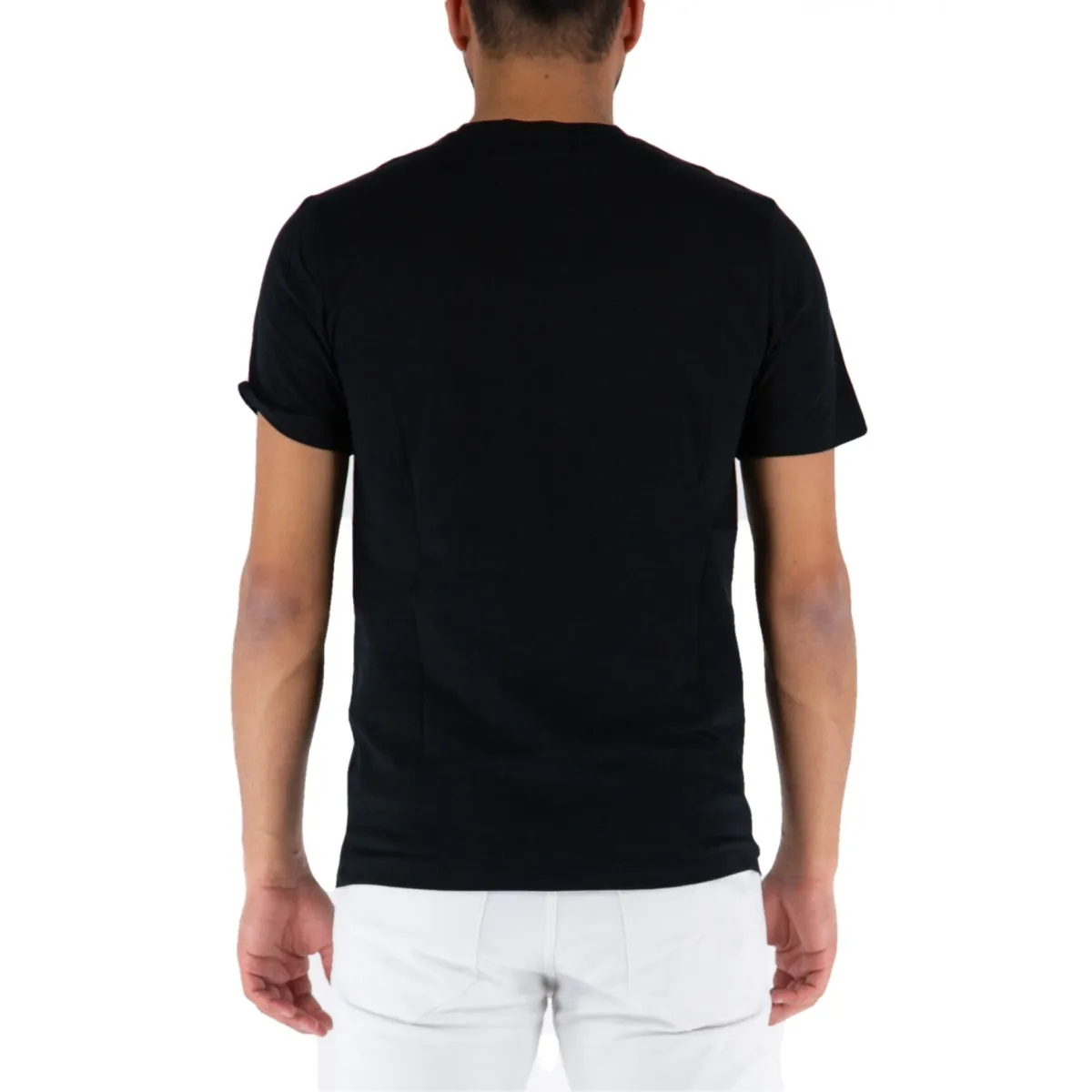 T-shirt Shortlogo, Nero