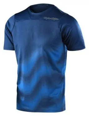 Troy Lee Designs Maglia a maniche corte SkylineS Kyline Wave blu