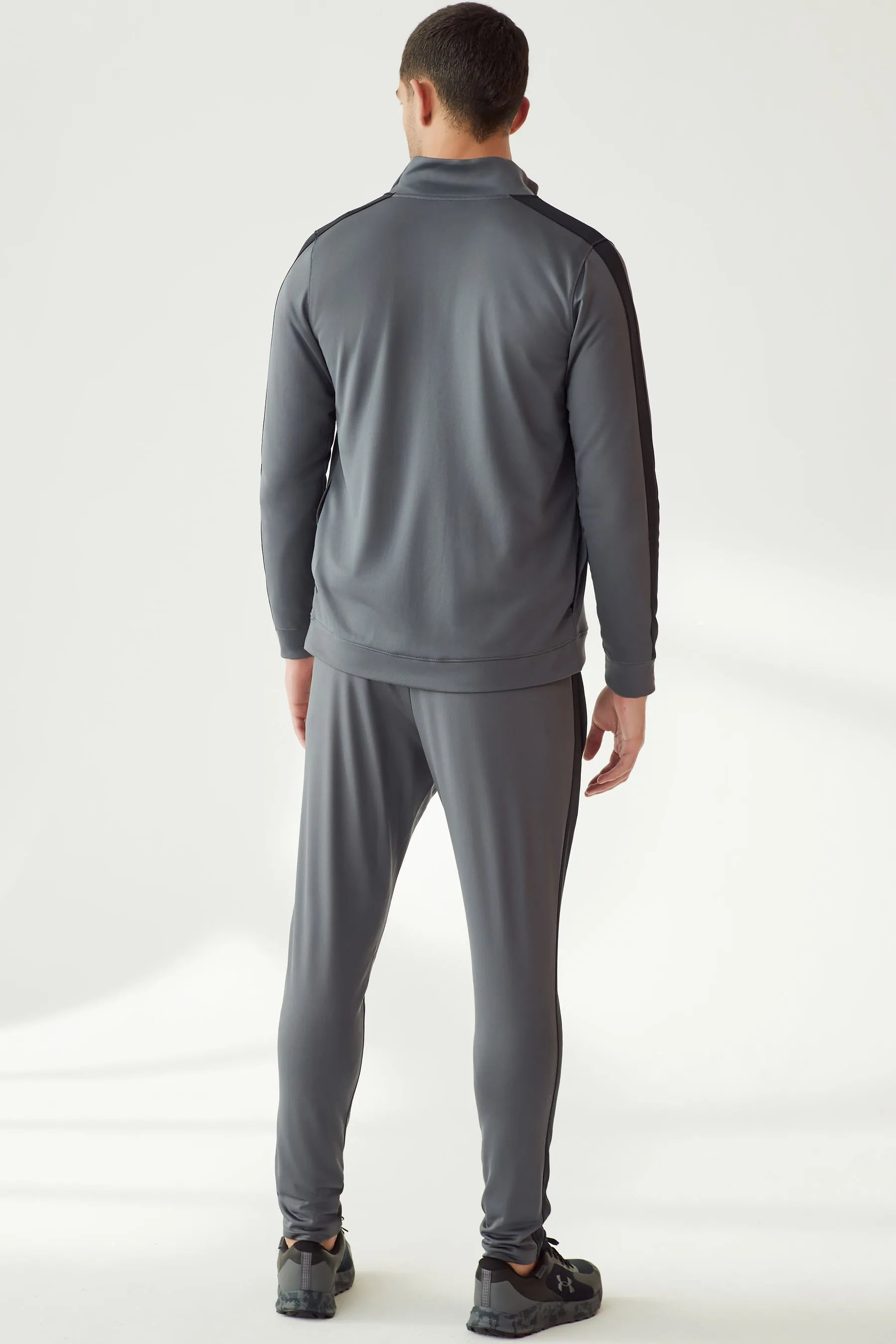 Under Armour Under Armour Grigio/Nero - Rival - Tuta Con cappuccio in maglia