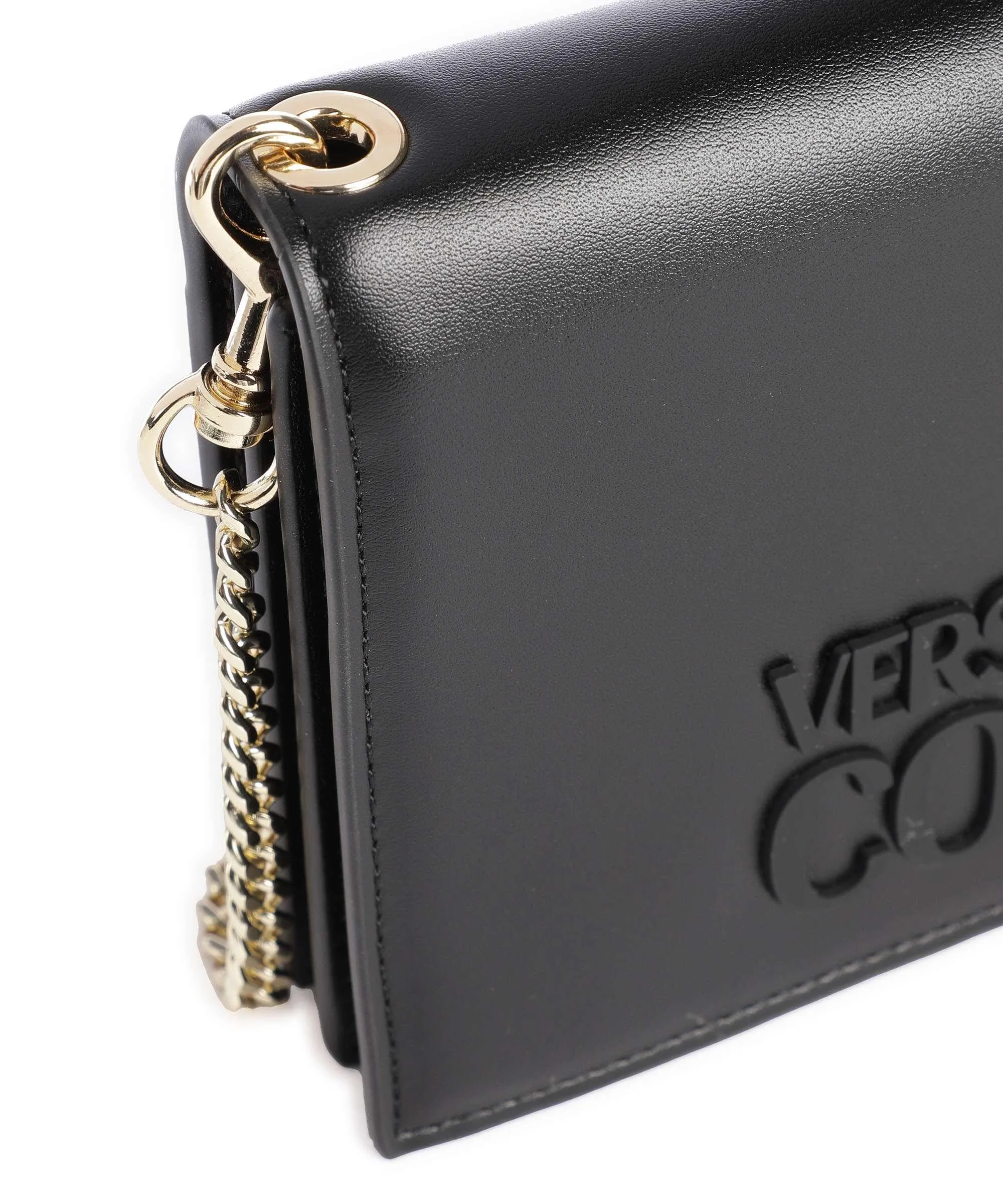  Versace Jeans Couture Rock Cut Borsa a tracolla pelle sintetica nero  