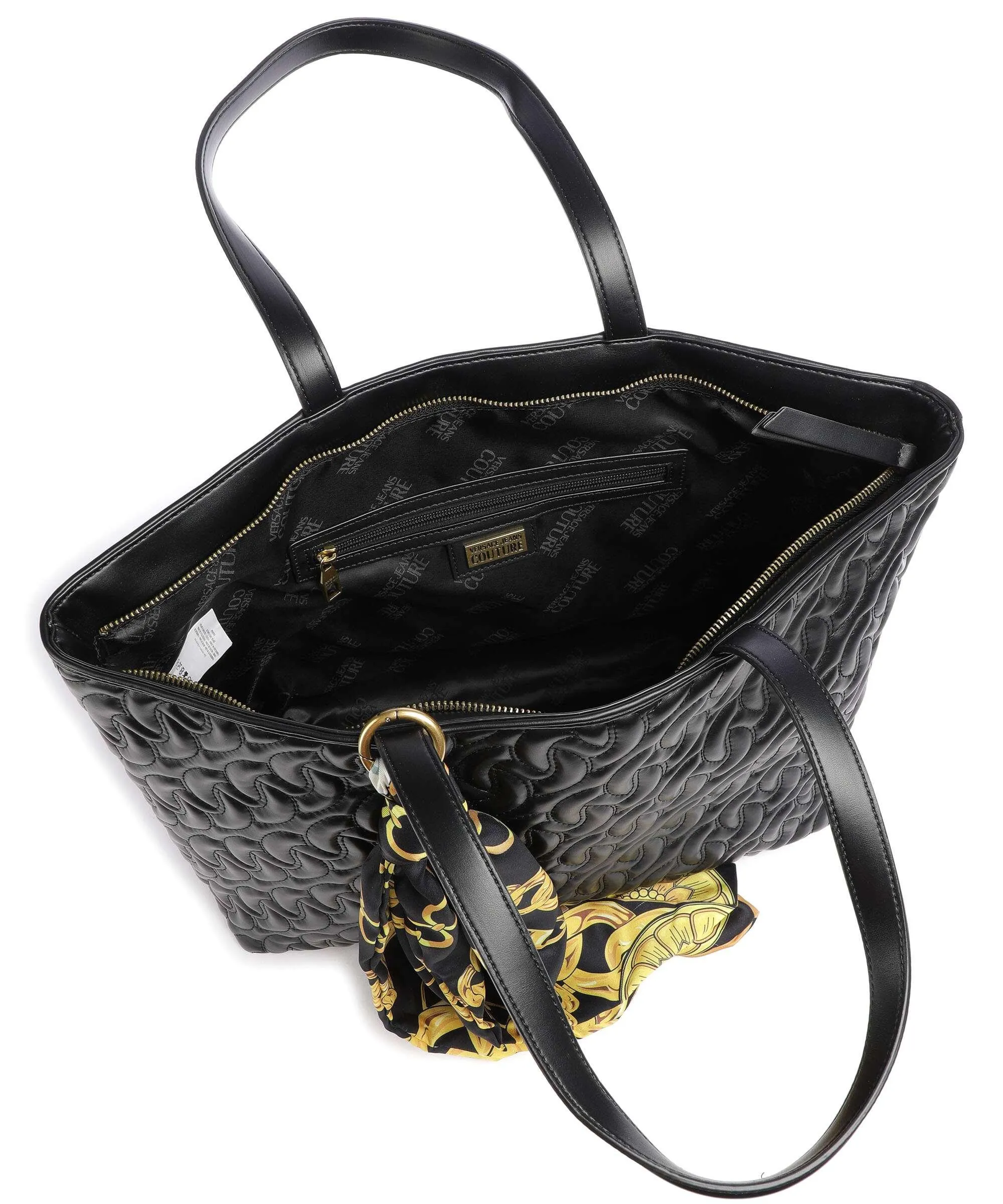  Versace Jeans Couture Thelma Borsa shopper pelle sintetica nero  