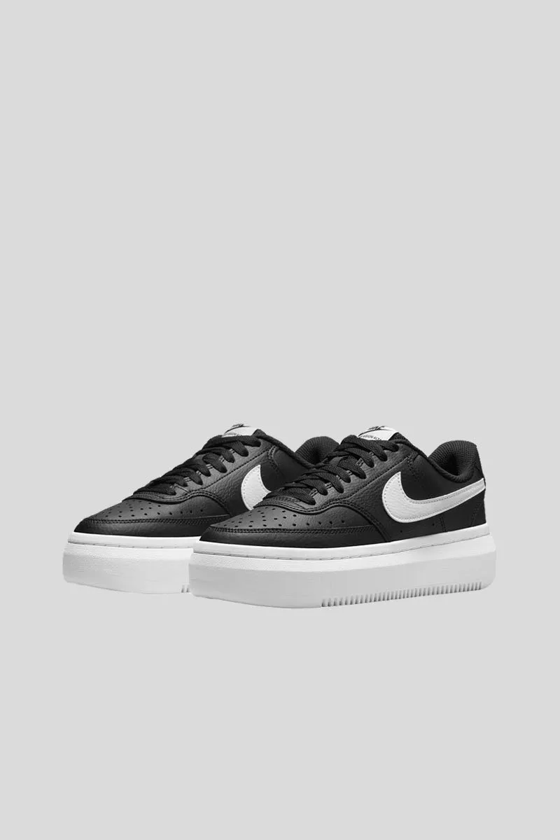 W Nike Court Vision Alta Ltr - Black White