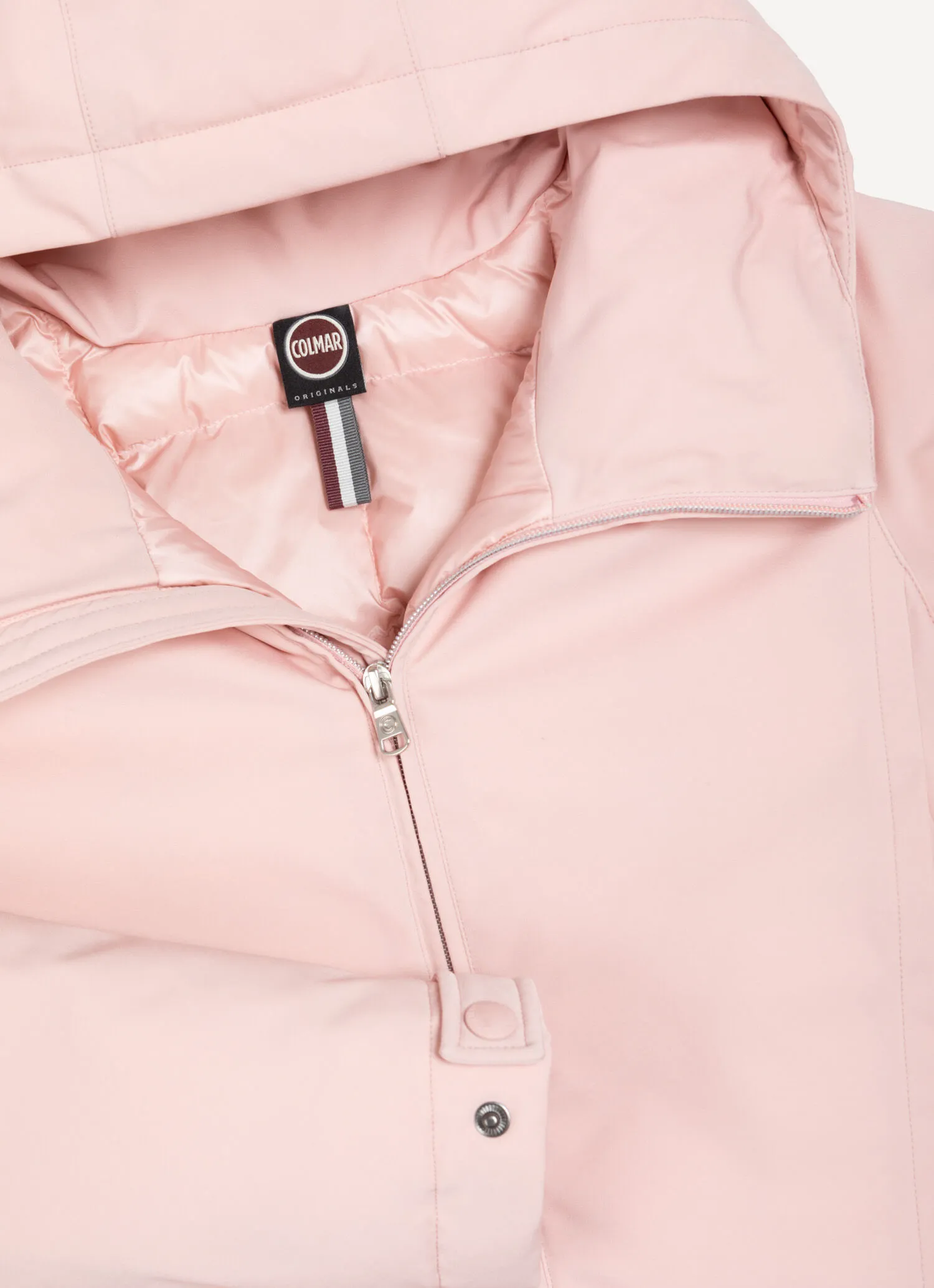 Waterproof fabric down jacket