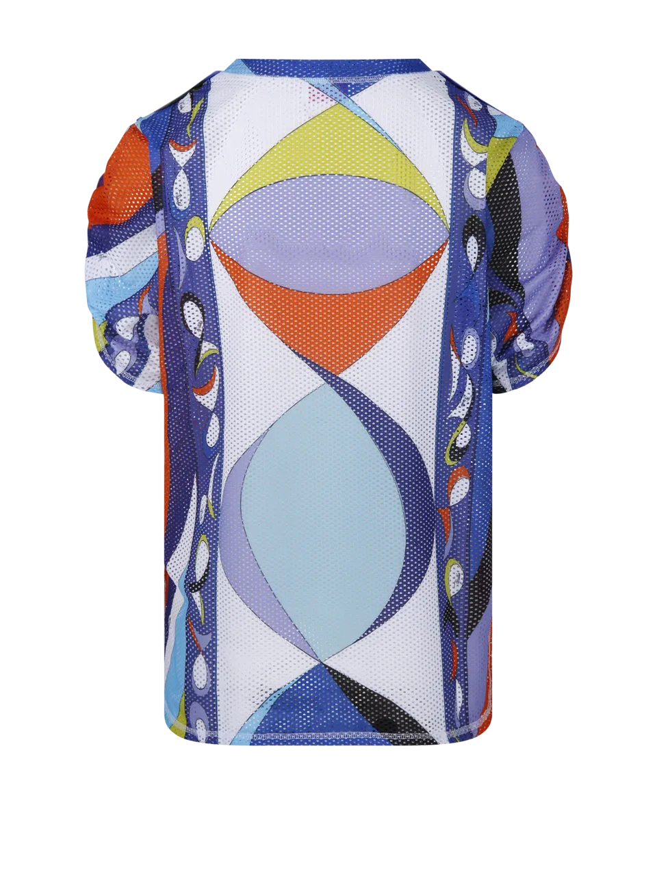 WOMAN EMILIO PUCCI MULTICOLOR VISCOSE S.S. T-SHIRT