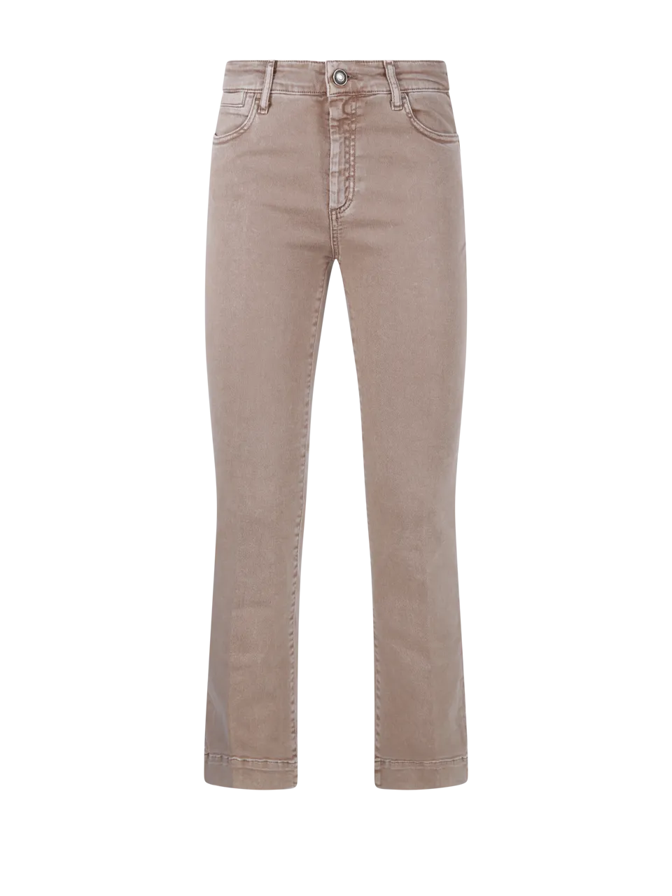 WOMAN MAXMARA SPORTMAX DENIM NUDE COTTON ENNA JEANS