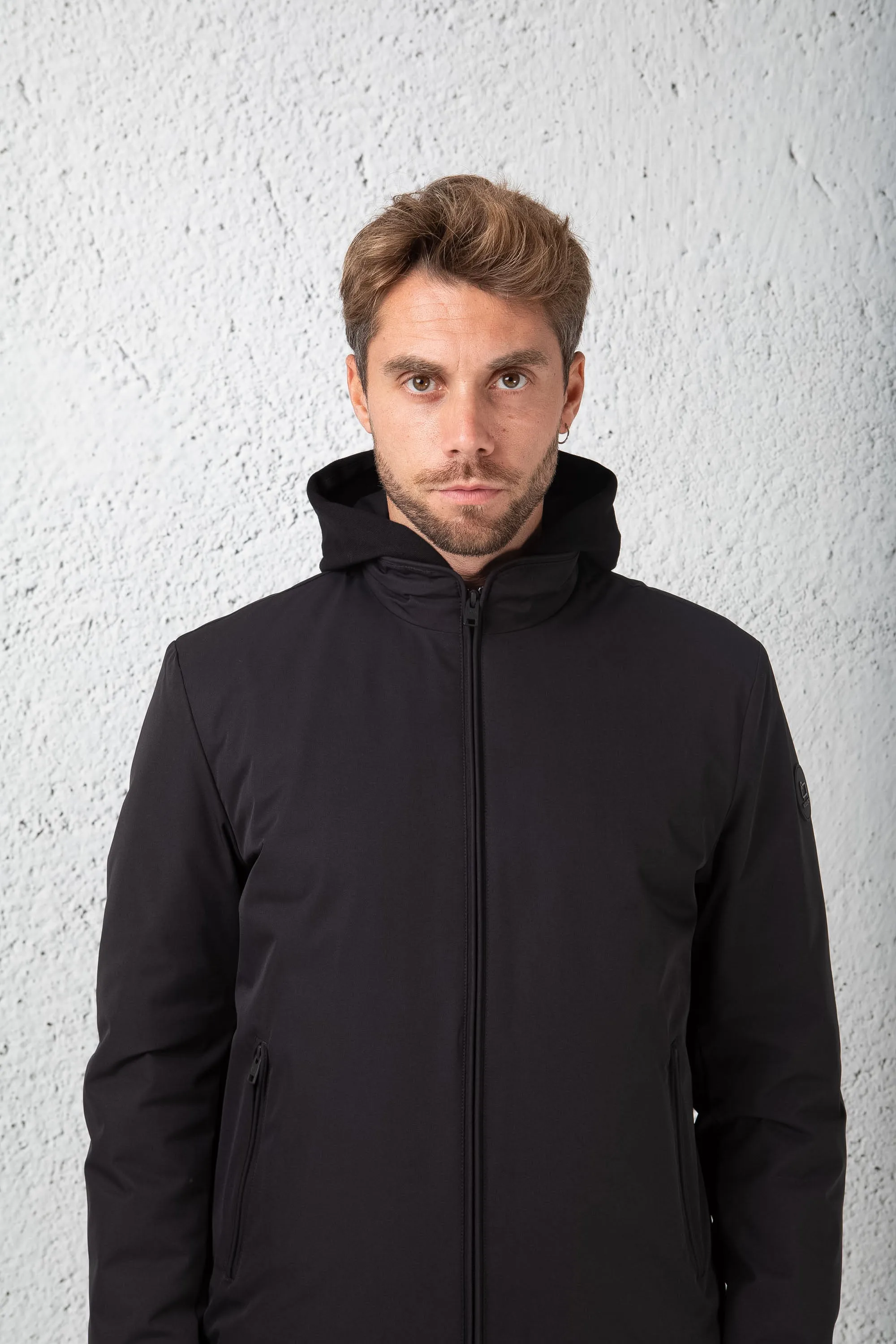 Woolrich Sailing Bomber Nero Uomo